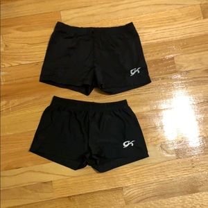 GK gymnastics shorts